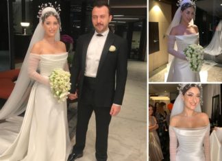 صور زفاف الممثلة التركية هازال كايا…