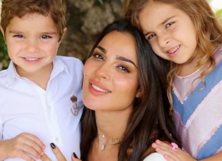 بالصور نادين نسيب نجيم تحتفل بعيد ميلاد إبنتها