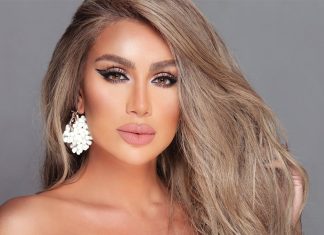 مايا دياب مع والدتها وابنتها في عيد الأم