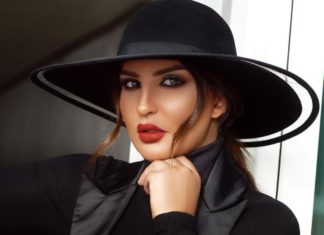 شذى حسون ترتدي الحجاب خلال زيارتها كربلاء