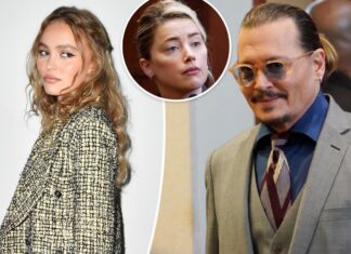 Lily-Rose Depp بزيارة إلى والدها قبل ساعات من صدور الحكم
