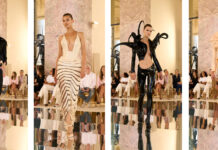 Schiaparelli تكشف عن أزياء راقية وُلدت من سحر المجهول
