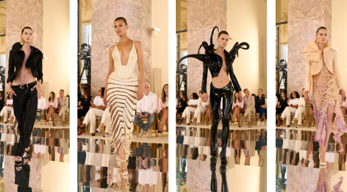 Schiaparelli تكشف عن أزياء راقية وُلدت من سحر المجهول