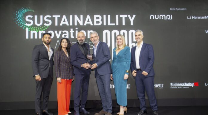 Hansgrohe تحصد لقب «العلامة التجارية المستدامة للحمامات لهذا العام» في دبي